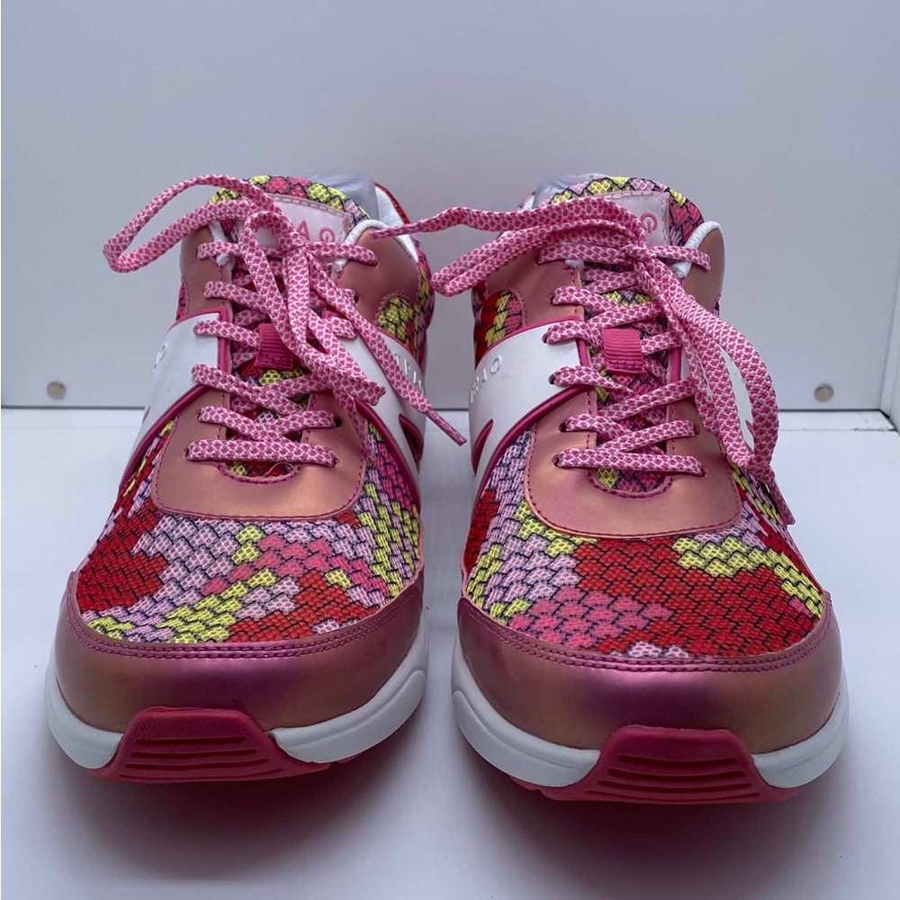 TRAQ By Alegria Pink Honeycomb Women’s Sneakers Size EU 41 (US 10.5 - 11) - Picture 4 of 10